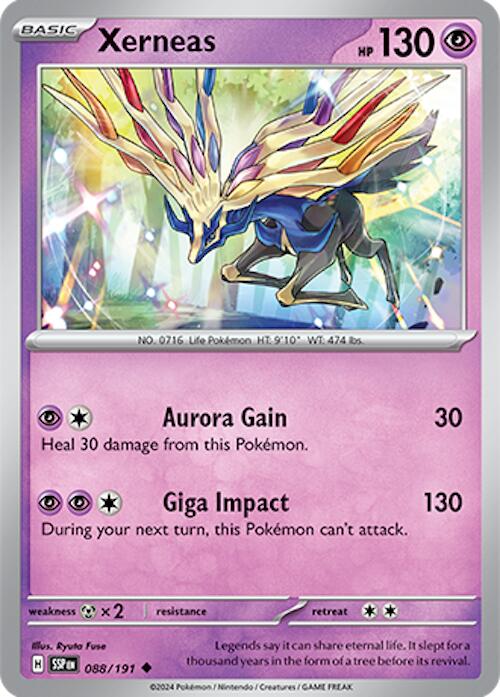 Xerneas (088/191) [Scarlet & Violet: Surging Sparks] | Pegasus Games WI