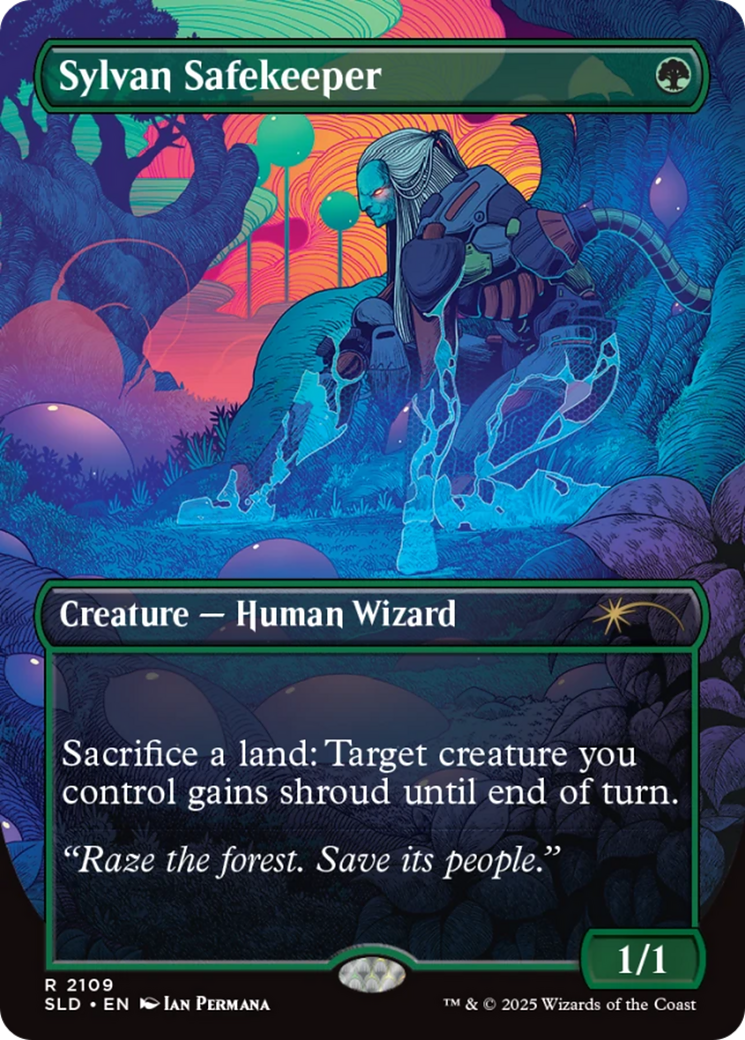 Sylvan Safekeeper (Galaxy Foil) [Secret Lair Drop Series] | Pegasus Games WI