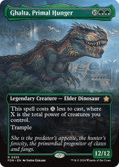 Ghalta, Primal Hunger (Borderless) [Foundations] | Pegasus Games WI