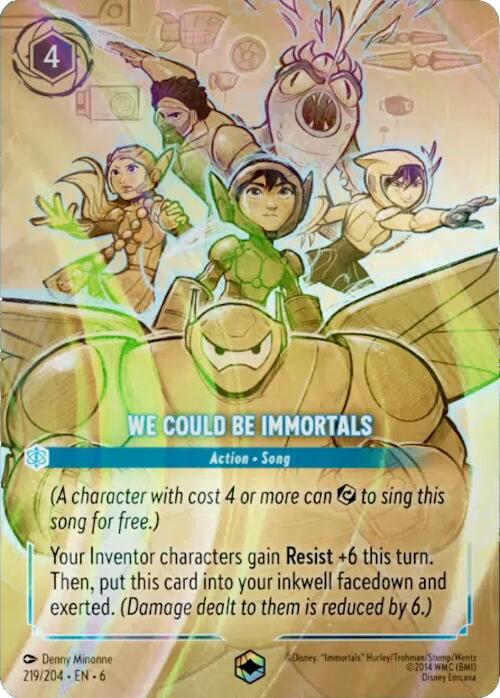 We Could Be Immortals (Enchanted) (219/204) [Azurite Sea] | Pegasus Games WI