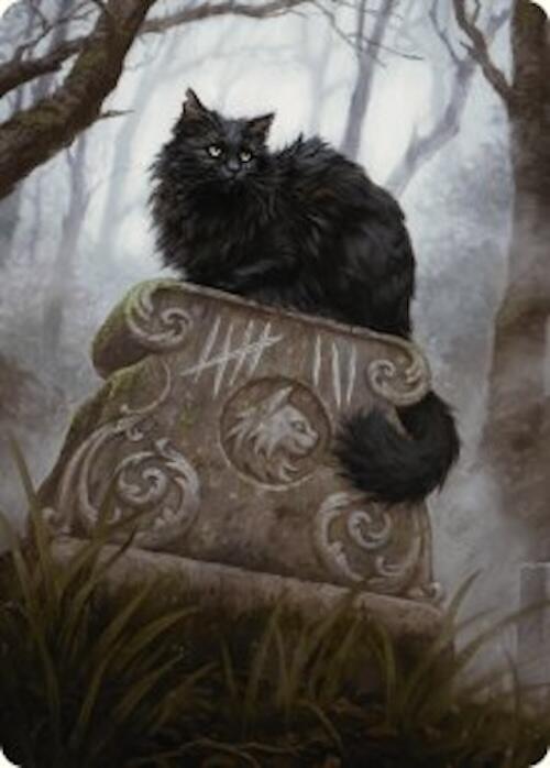 Nine-Lives Familiar 2 Art Card (36/54) [Foundations Art Series] | Pegasus Games WI