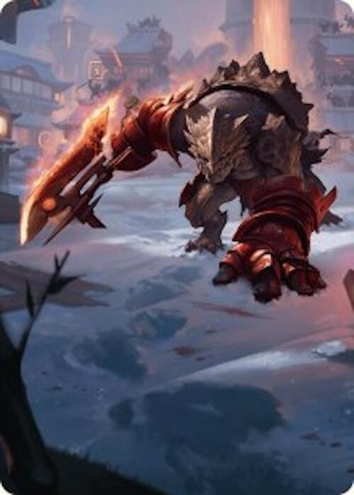 Searslicer Goblin Art Card (39/54) [Foundations Art Series] | Pegasus Games WI