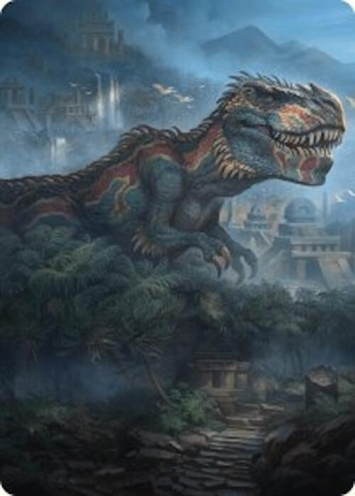 Ghalta, Primal Hunger Art Card (41/54) [Foundations Art Series] | Pegasus Games WI