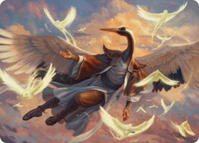 Kykar, Zephyr Awakener Art Card (16/54) [Foundations Art Series] | Pegasus Games WI