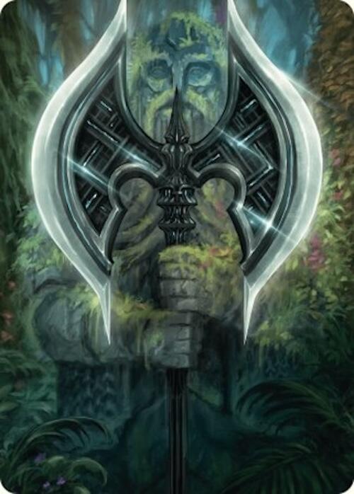 Leyline Axe Art Card (49/54) [Foundations Art Series] | Pegasus Games WI