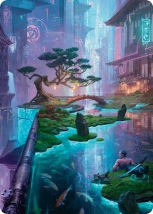 Island Art Card (22/54) [Foundations Art Series] | Pegasus Games WI