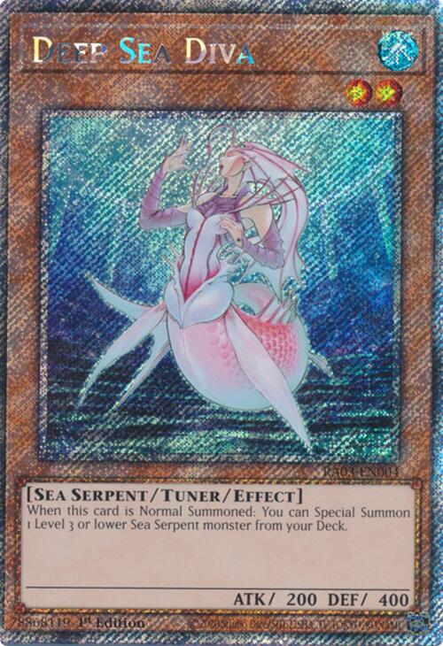 Deep Sea Diva (Platinum Secret Rare) [RA03-EN004] Platinum Secret Rare | Pegasus Games WI