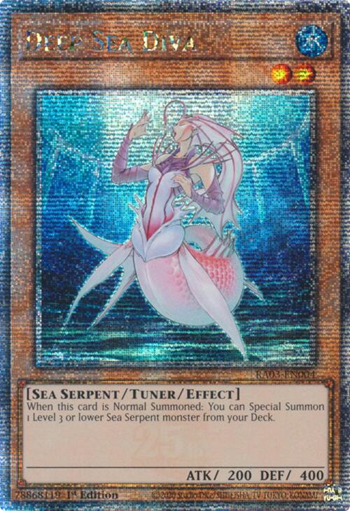 Deep Sea Diva (Quarter Century Secret Rare) [RA03-EN004] Quarter Century Secret Rare | Pegasus Games WI