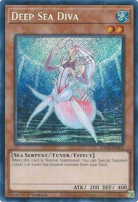 Deep Sea Diva (Secret Rare) [RA03-EN004] Secret Rare | Pegasus Games WI