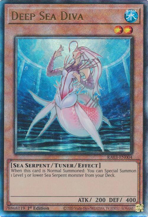 Deep Sea Diva (UTR) [RA03-EN004] Prismatic Ultimate Rare | Pegasus Games WI