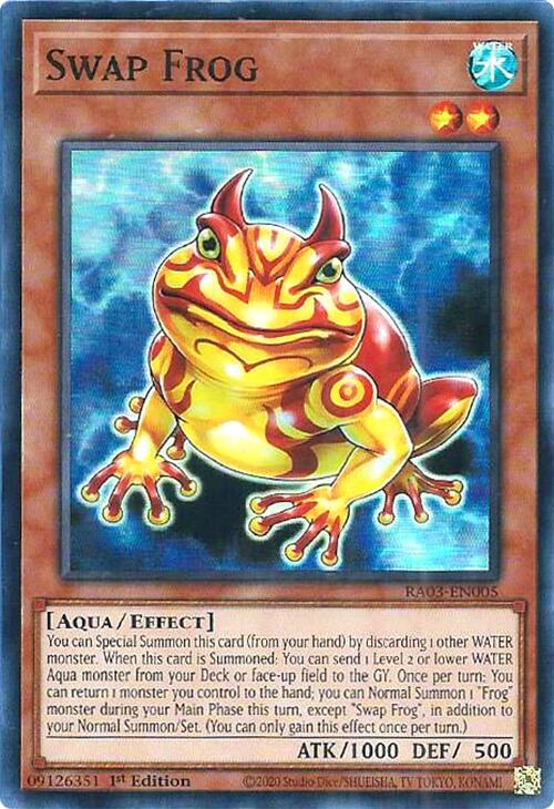 Swap Frog [RA03-EN005] Super Rare | Pegasus Games WI