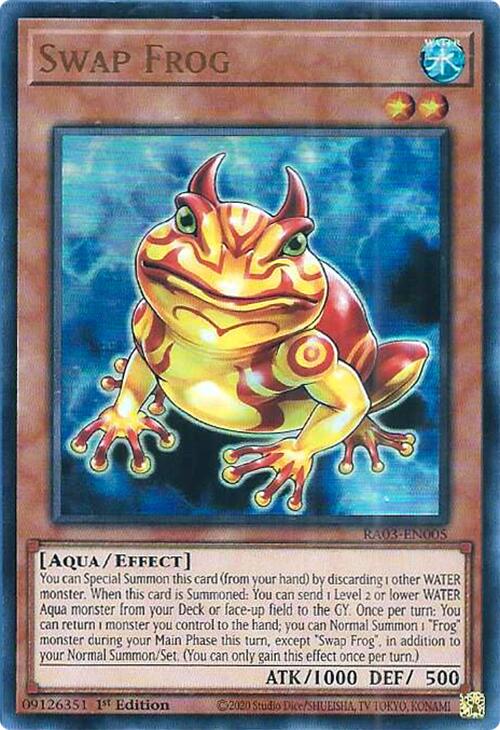 Swap Frog (UR) [RA03-EN005] Ultra Rare | Pegasus Games WI