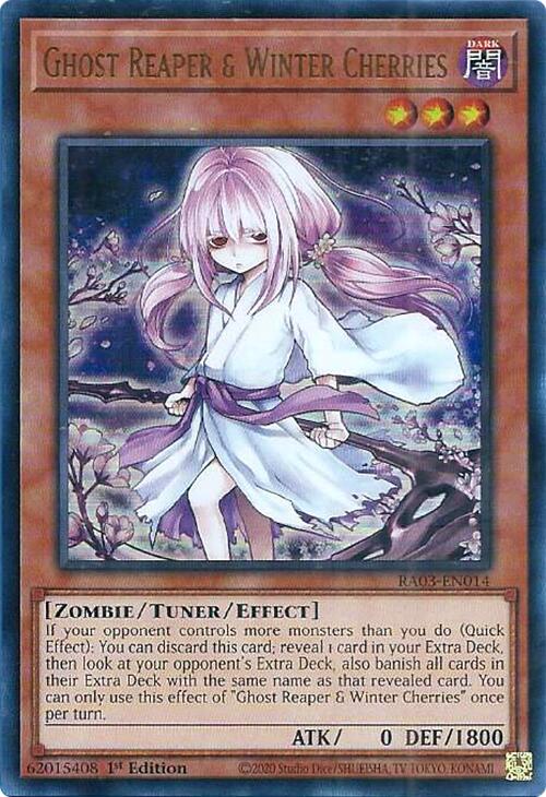 Ghost Reaper & Winter Cherries (UR) [RA03-EN014] Ultra Rare | Pegasus Games WI