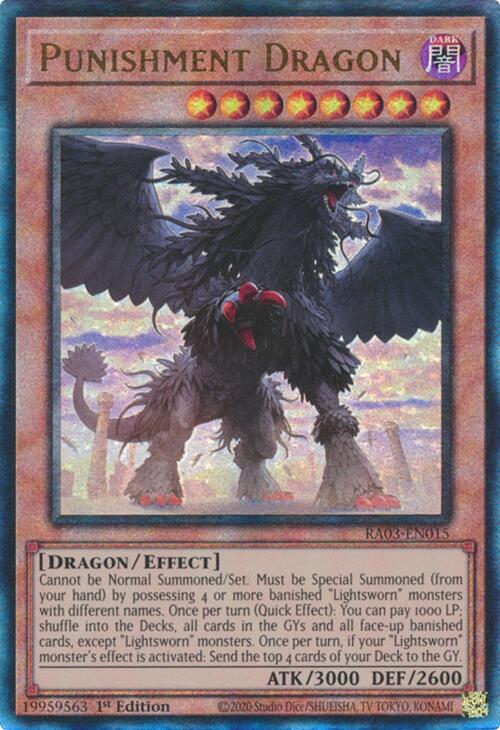 Punishment Dragon (UTR) [RA03-EN015] Prismatic Ultimate Rare | Pegasus Games WI