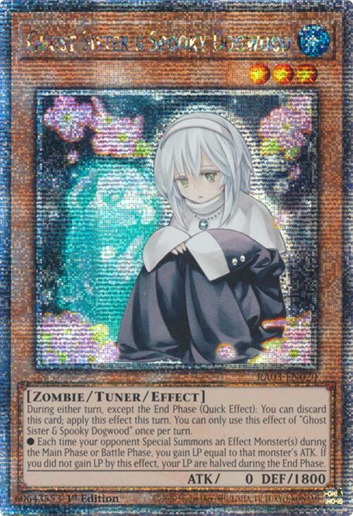 Ghost Sister & Spooky Dogwood (Quarter Century Secret Rare) [RA03-EN020] Quarter Century Secret Rare | Pegasus Games WI