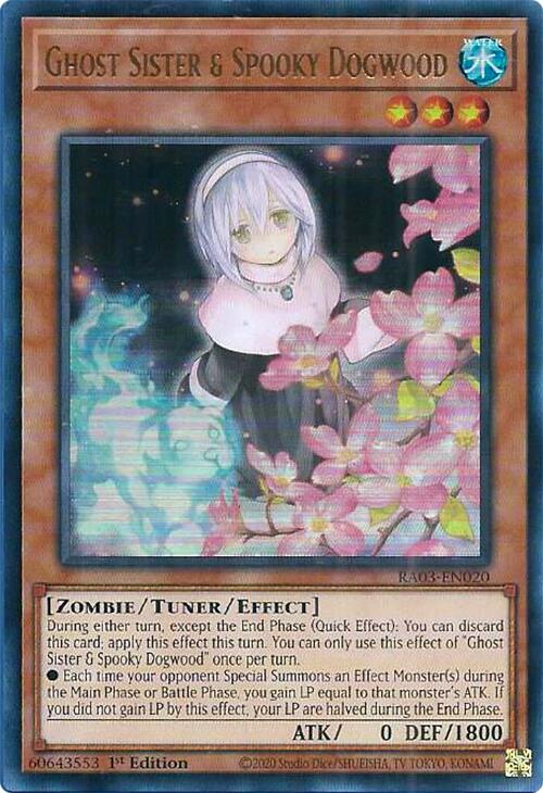 Ghost Sister & Spooky Dogwood (UR) [RA03-EN020] Ultra Rare | Pegasus Games WI