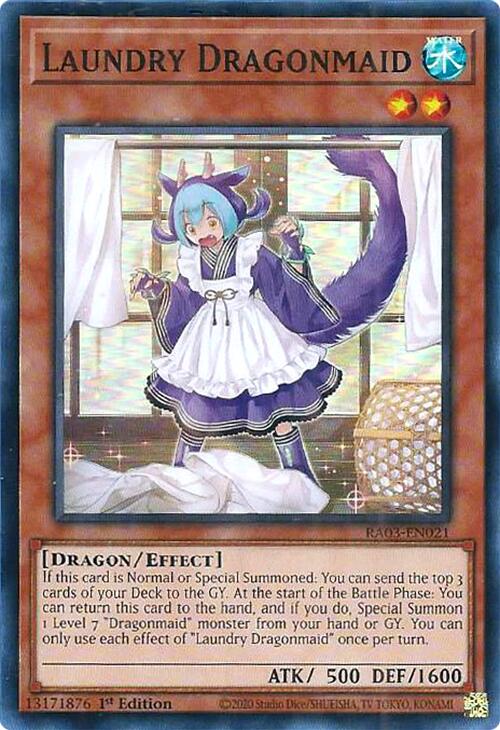 Laundry Dragonmaid [RA03-EN021] Super Rare | Pegasus Games WI