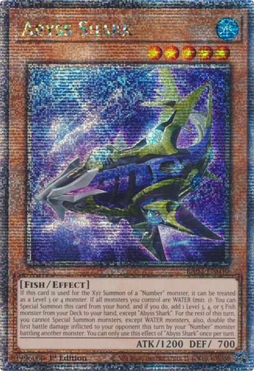 Abyss Shark (Quarter Century Secret Rare) [RA03-EN030] Quarter Century Secret Rare | Pegasus Games WI