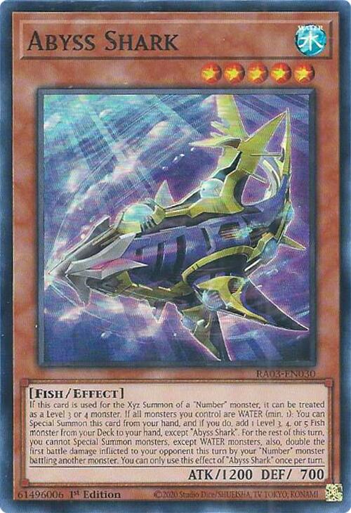 Abyss Shark [RA03-EN030] Super Rare | Pegasus Games WI