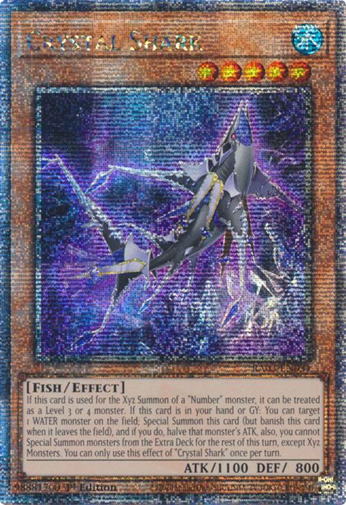Crystal Shark (Quarter Century Secret Rare) [RA03-EN031] Quarter Century Secret Rare | Pegasus Games WI