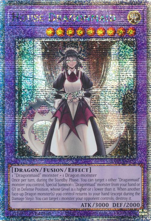 House Dragonmaid (Quarter Century Secret Rare) [RA03-EN037] Quarter Century Secret Rare | Pegasus Games WI