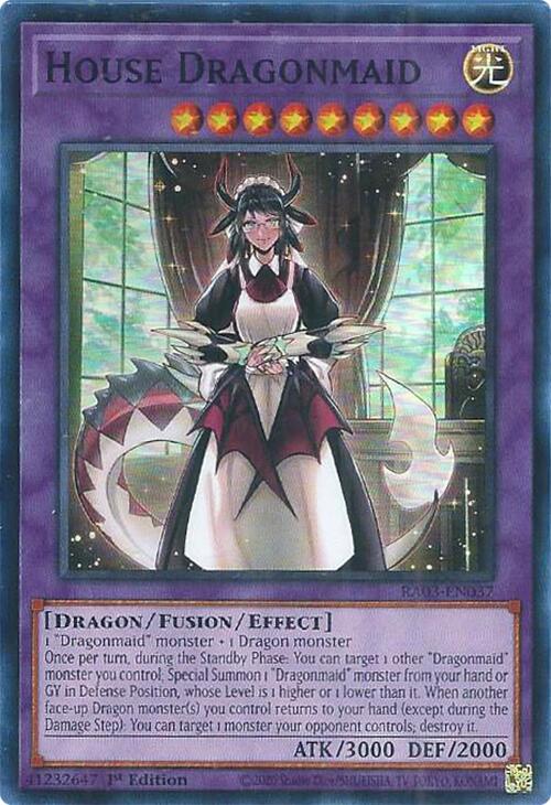 House Dragonmaid [RA03-EN037] Super Rare | Pegasus Games WI