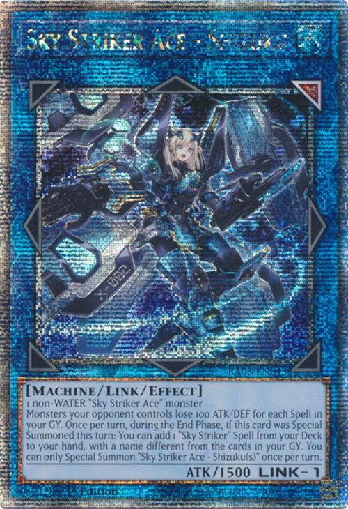 Sky Striker Ace - Shizuku (Quarter Century Secret Rare) [RA03-EN043] Quarter Century Secret Rare | Pegasus Games WI