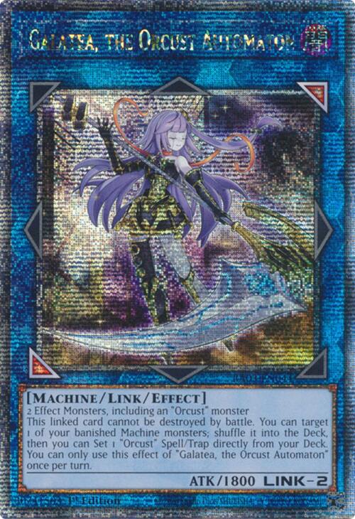 Galatea, the Orcust Automaton (Quarter Century Secret Rare) [RA03-EN044] Quarter Century Secret Rare | Pegasus Games WI