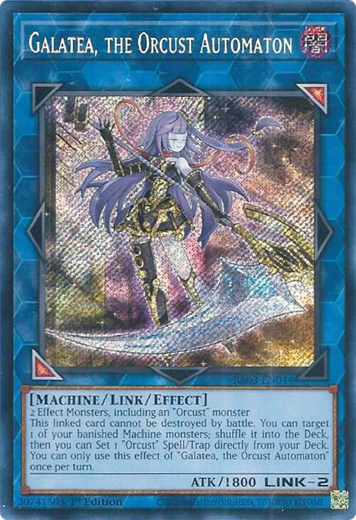 Galatea, the Orcust Automaton (Secret Rare) [RA03-EN044] Secret Rare | Pegasus Games WI