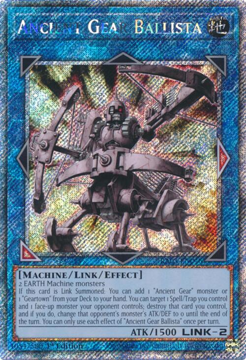 Ancient Gear Ballista (Platinum Secret Rare) [RA03-EN046] Platinum Secret Rare | Pegasus Games WI