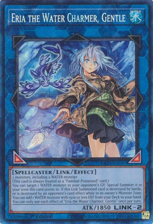 Eria the Water Charmer, Gentle (CR) [RA03-EN047] Prismatic Collector's Rare | Pegasus Games WI