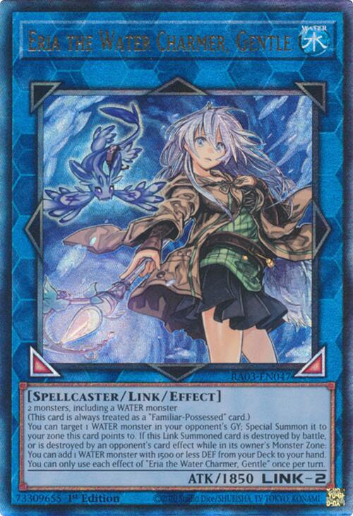 Eria the Water Charmer, Gentle (UTR) [RA03-EN047] Prismatic Ultimate Rare | Pegasus Games WI