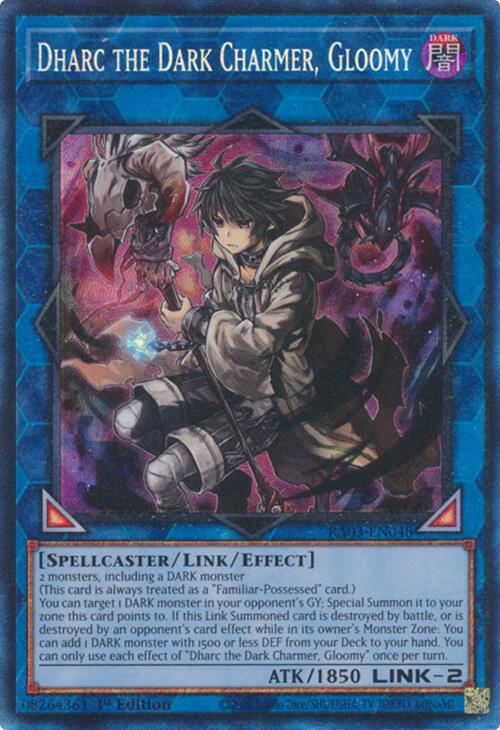 Dharc the Dark Charmer, Gloomy (CR) [RA03-EN048] Prismatic Collector's Rare | Pegasus Games WI