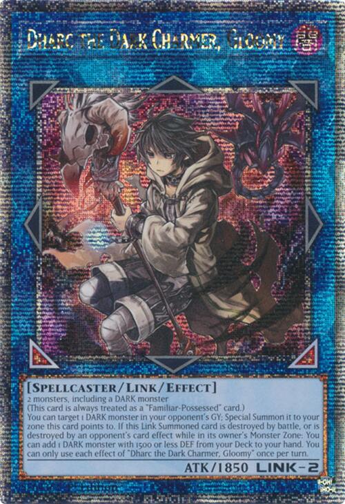 Dharc the Dark Charmer, Gloomy (Quarter Century Secret Rare) [RA03-EN048] Quarter Century Secret Rare | Pegasus Games WI