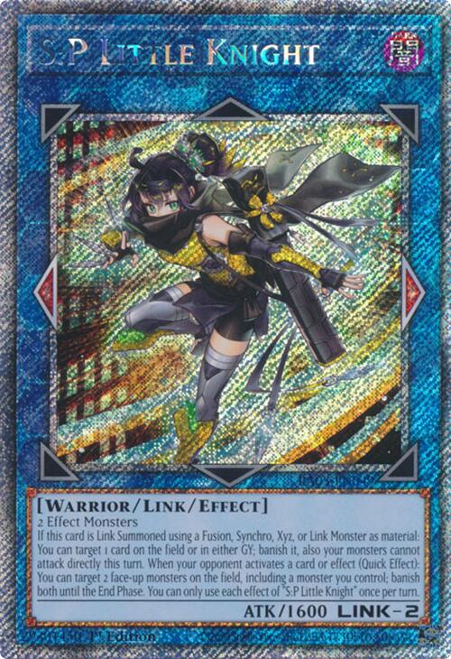 S:P Little Knight (Platinum Secret Rare) [RA03-EN049] Platinum Secret Rare | Pegasus Games WI