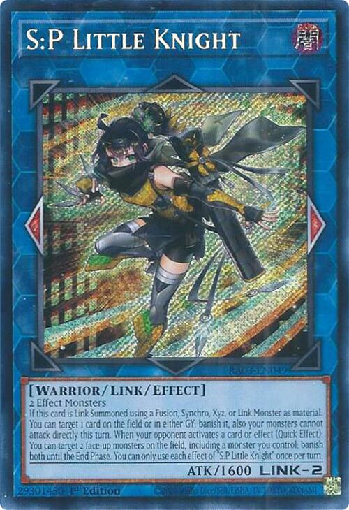 S:P Little Knight (Secret Rare) [RA03-EN049] Secret Rare | Pegasus Games WI