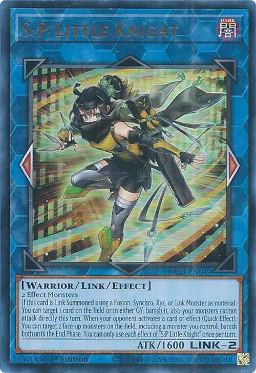 S:P Little Knight (UR) [RA03-EN049] Ultra Rare | Pegasus Games WI