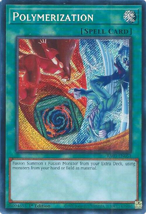 Polymerization (Secret Rare) [RA03-EN051] Secret Rare | Pegasus Games WI