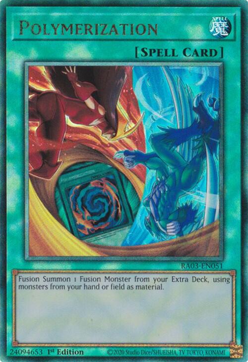 Polymerization (UTR) [RA03-EN051] Prismatic Ultimate Rare | Pegasus Games WI