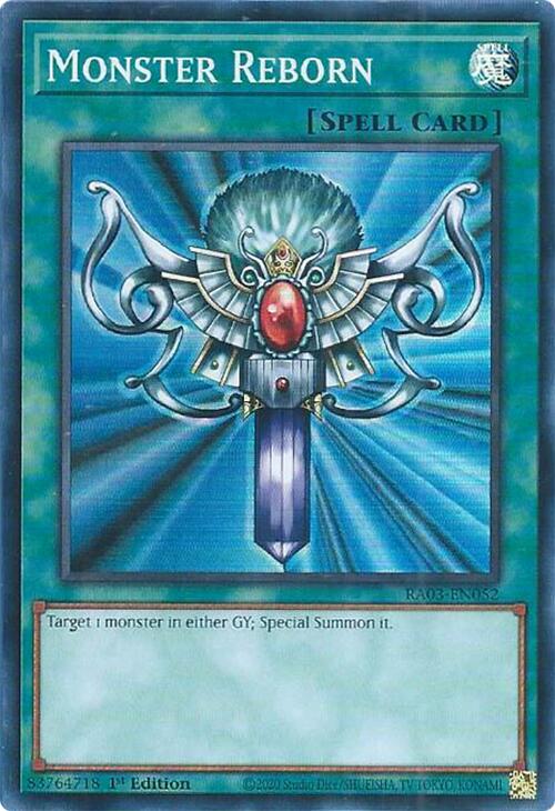 Monster Reborn [RA03-EN052] Super Rare | Pegasus Games WI