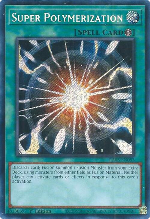 Super Polymerization (Secret Rare) [RA03-EN053] Secret Rare | Pegasus Games WI