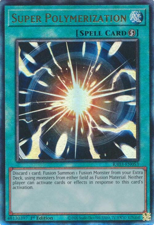 Super Polymerization (UTR) [RA03-EN053] Prismatic Ultimate Rare | Pegasus Games WI