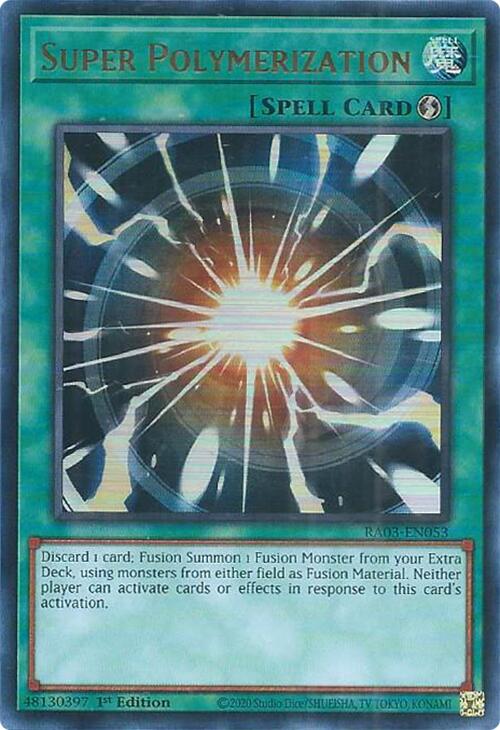 Super Polymerization (UR) [RA03-EN053] Ultra Rare | Pegasus Games WI