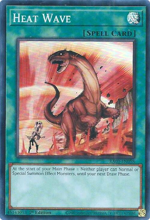 Heat Wave [RA03-EN058] Super Rare | Pegasus Games WI