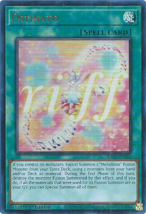 Ostinato (UR) [RA03-EN064] Ultra Rare | Pegasus Games WI