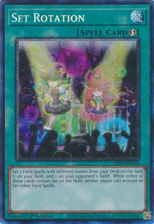 Set Rotation (CR) [RA03-EN065] Prismatic Collector's Rare | Pegasus Games WI