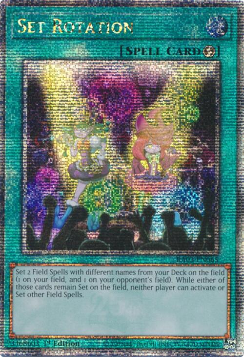 Set Rotation (Quarter Century Secret Rare) [RA03-EN065] Quarter Century Secret Rare | Pegasus Games WI