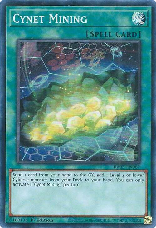 Cynet Mining [RA03-EN067] Super Rare | Pegasus Games WI