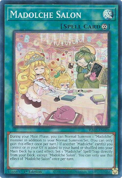 Madolche Salon [RA03-EN069] Super Rare | Pegasus Games WI