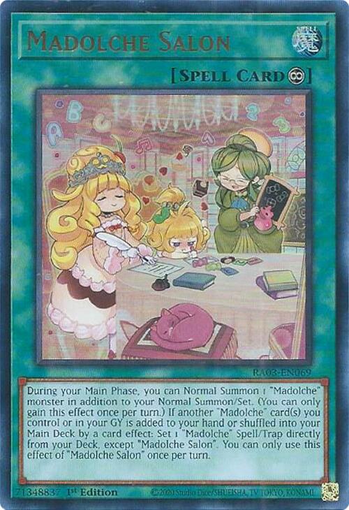 Madolche Salon (UR) [RA03-EN069] Ultra Rare | Pegasus Games WI